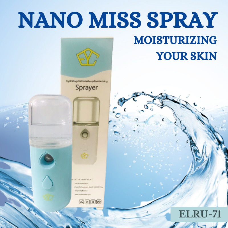 Mini nano spray portable usb perawatan wajah praktis pelembab wajah nano spray wajah facial mist facial wajah