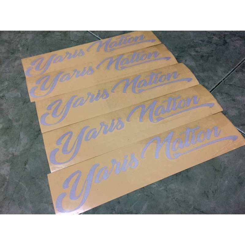 

sticker yarisnation tegak bersambung