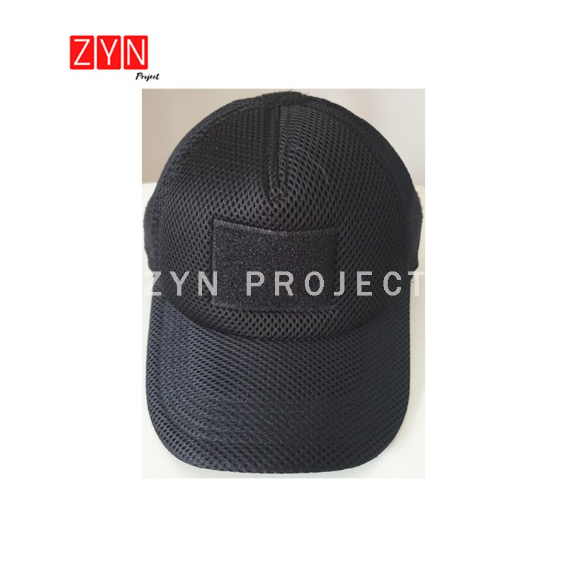 Topi Velcro Hitam TNI POLRI TACTICAL Topi Jaring Hitam Hijau Krem ARMY