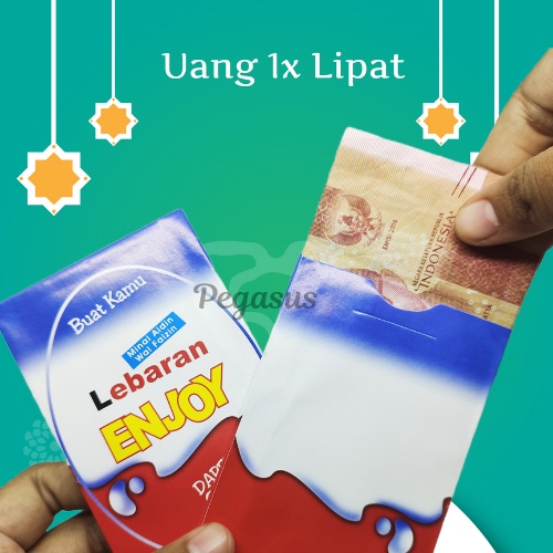 C70 Amplop Lebaran Snack Unik Kekinian Medium Isi 8 Lembar / Angpau Lebaran