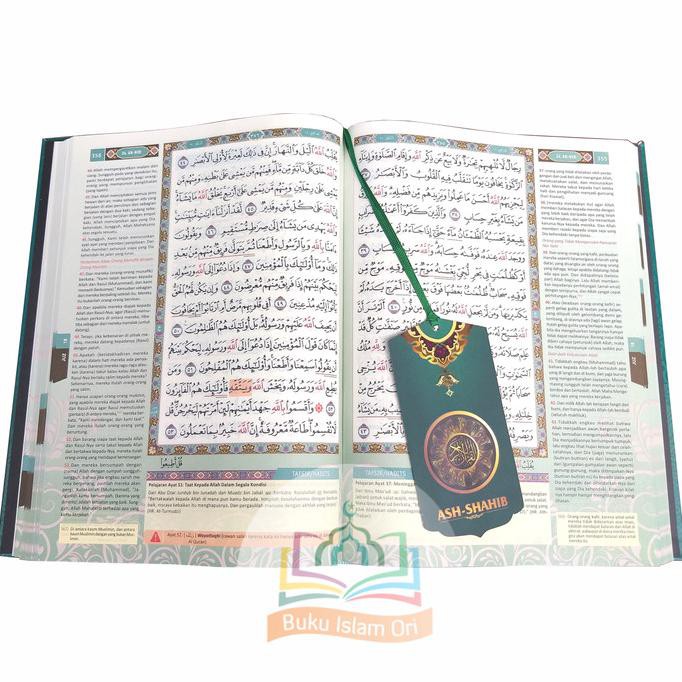 Al-Quran Ash-Shahib - Mushaf Al-Quran Ash-Shahib Terjemah A4 - Ungu