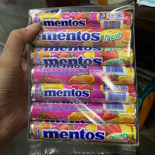 PERMEN MENTOS ROLL 29gram