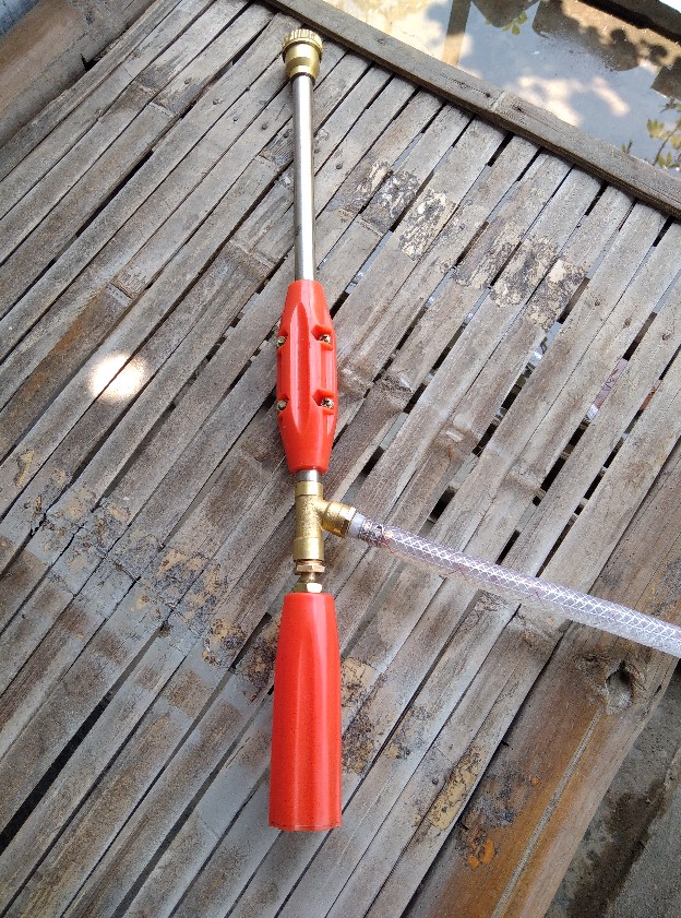 Stik Sanchin Kuningan Panjang 45 Cm Untuk Sprayer Dan Cuci Motor