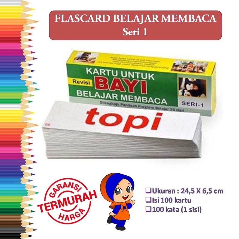 Jual Kartu bayi belajar membaca flashcard | Shopee Indonesia