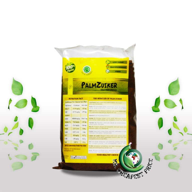 

Palm Zuiker Gula Aren - 1 kg - Gula Organik - Aman Diabetes