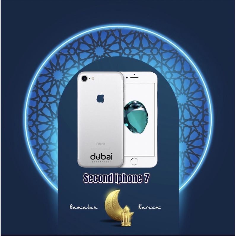 Second Apple iphone 7 like new-Silver