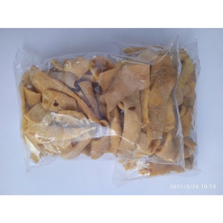 

500 GRAM Kerupuk Rambak / Kerupuk Kulit Sapi /Krupuk Krecek Termurah