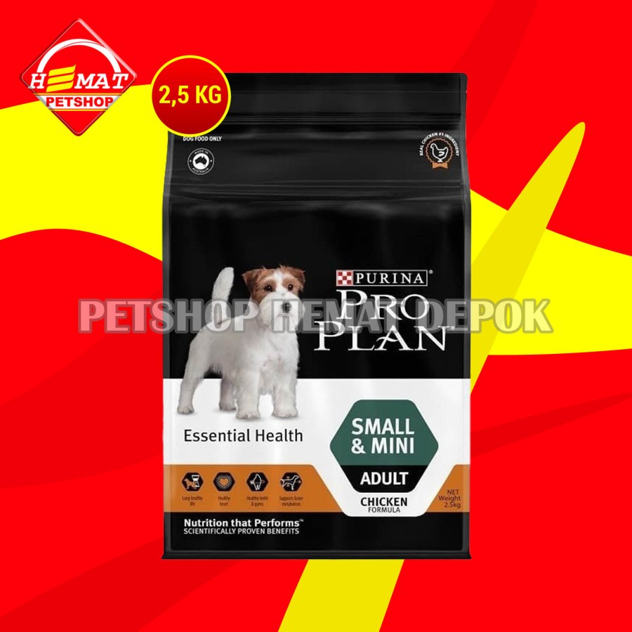 Dog Food / Makanan Anjing Pro Plan / Proplan Small Mini Adult 2,5 kg