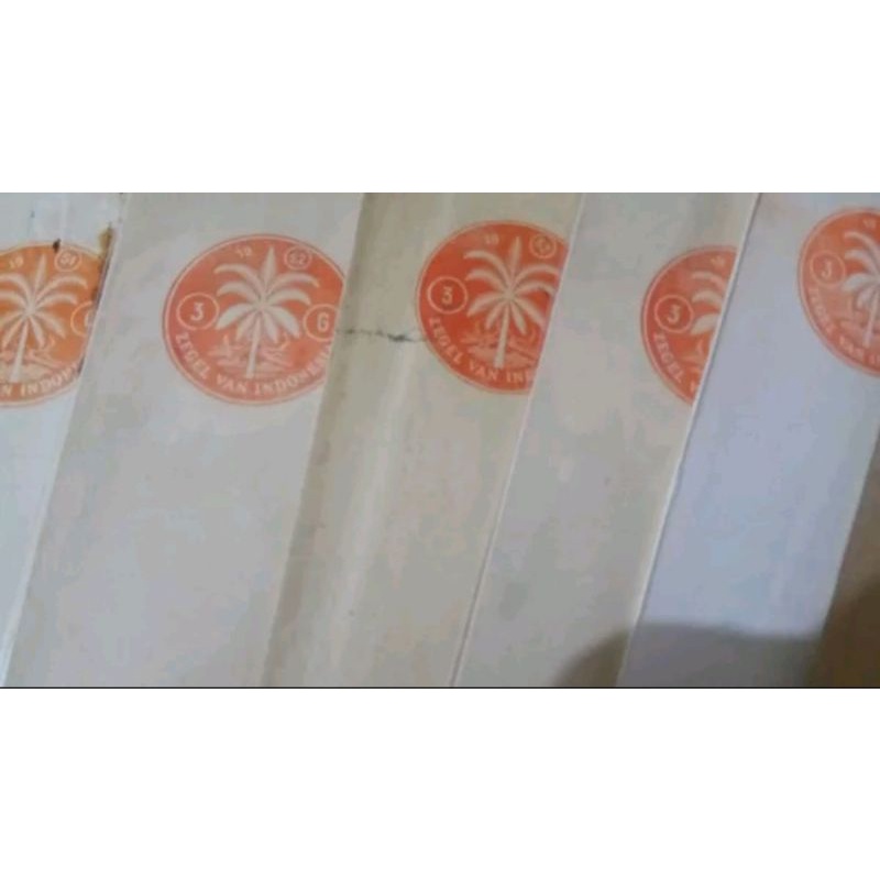 

KERTAS SEGEL TEMPOE DOLOE Rp 3 / 3 G Tahun1951-1959