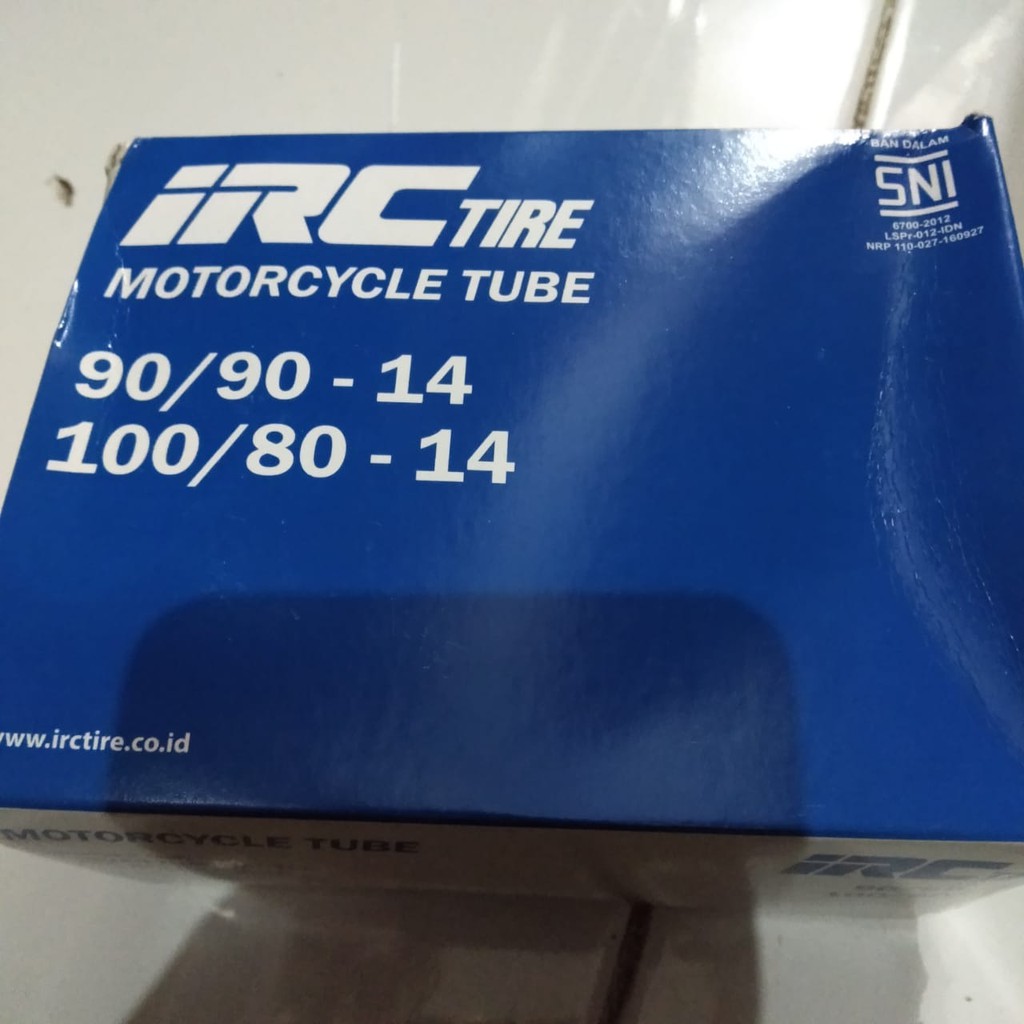 Tube Tire Ban Dalam IRC 90 90 Ring 14