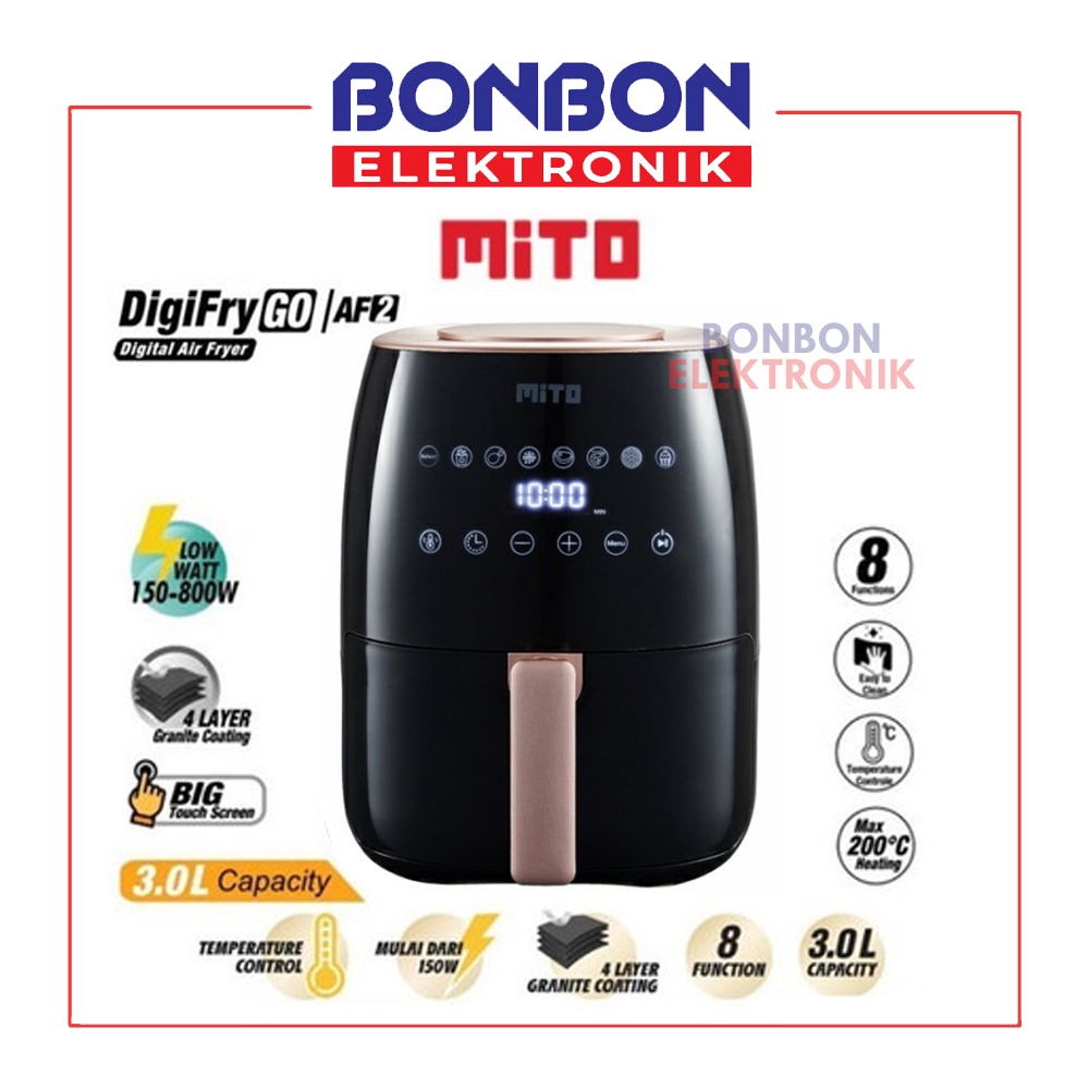 Mito Digital Air Fryer / Digifry AF2 3L