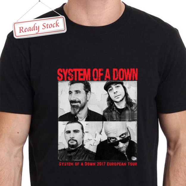 SYSTEM OF A DOWN European Tour 2017 Tshirt