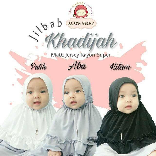 Hijab Kerut Khadijah