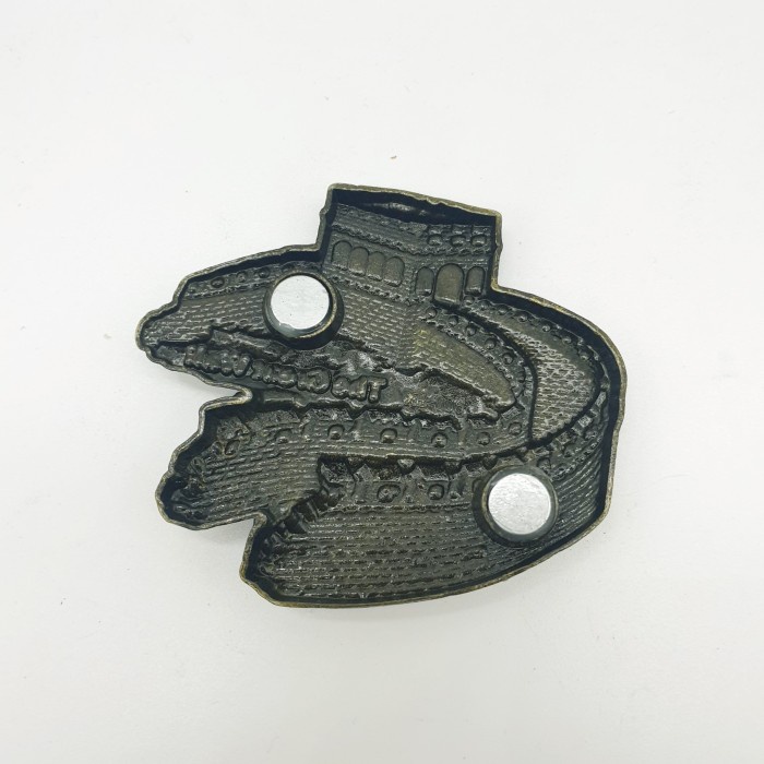 3D LOGAM Souvenir Negara magnet Kulkas Tempelan China Great wall