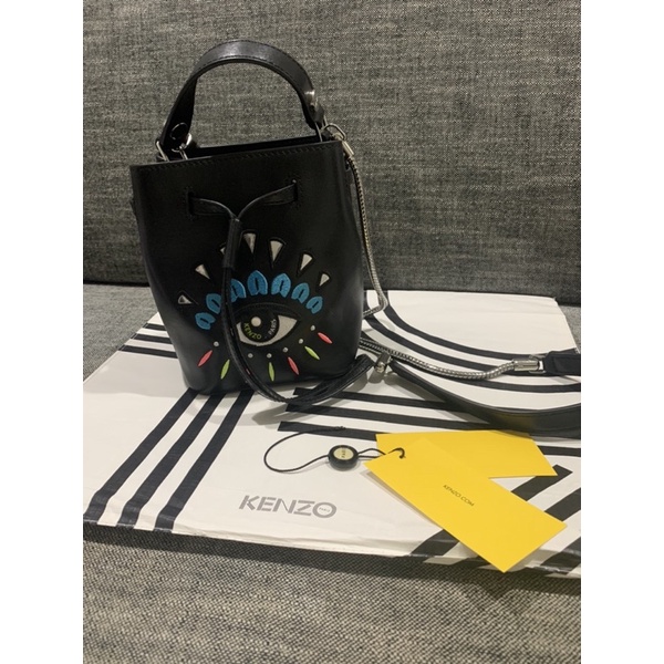 Preloved KENZO EYE BUCKET BAG Original