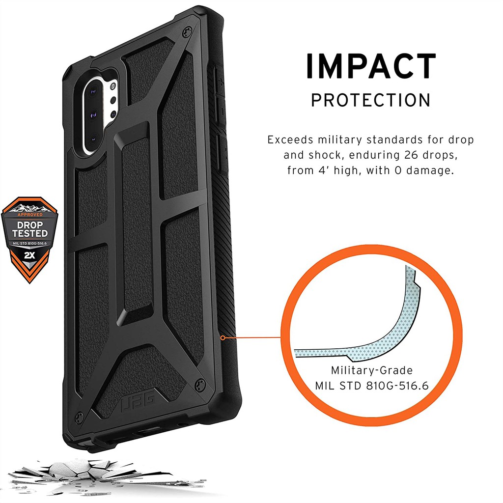 Case Samsung Galaxy Note 10 Plus 5G / Note 10 UAG Monarch Anti Shock