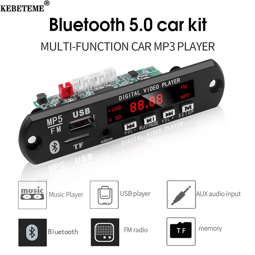 Mp3 bluetooth Play Usb Fm radio bluetooth