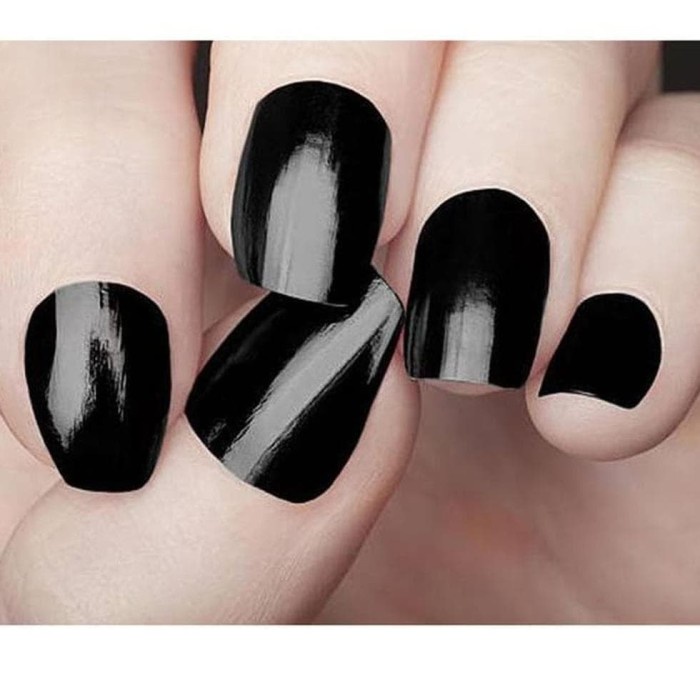 BRASOV Nail Poils Black | Cat Kuku Hitam