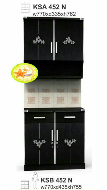 KITCHEN SET/LEMARI DAPUR - KSA 452N, KSA 453N, KSB 452N,  KSB 453N