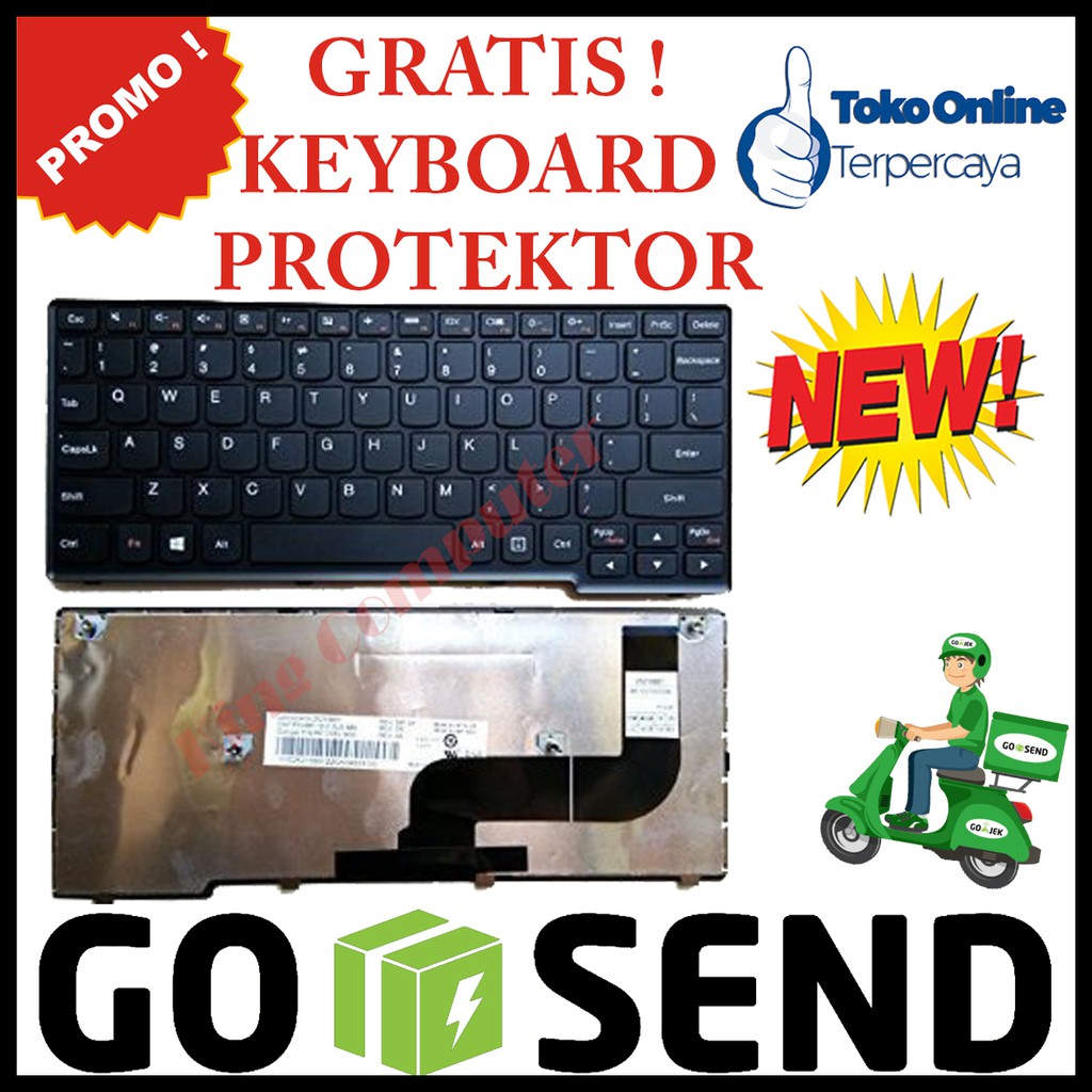 KEYBOARD LENOVO S215 S210 S210T  Black