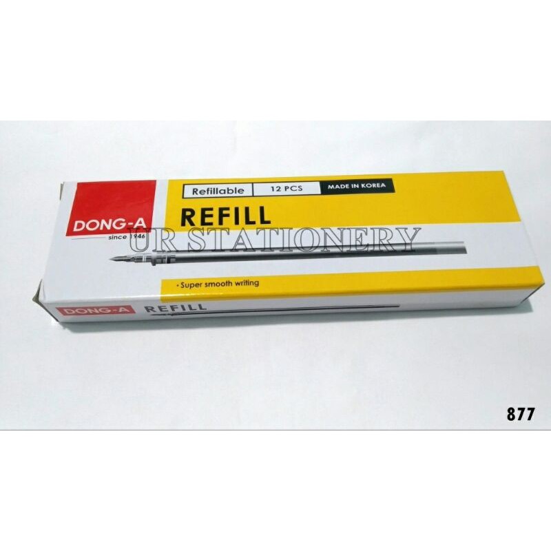 

REFILL / ISI PENA / ISI ULANG MY GEL DONG-A 0.5MM