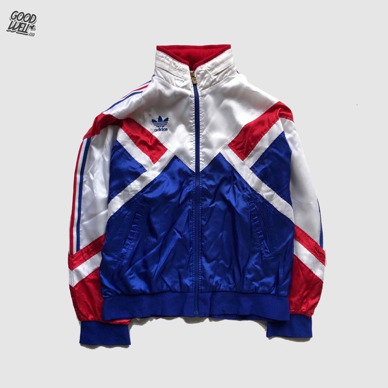 Jaket Windbraker Vintage Adidas Bekas Second Original