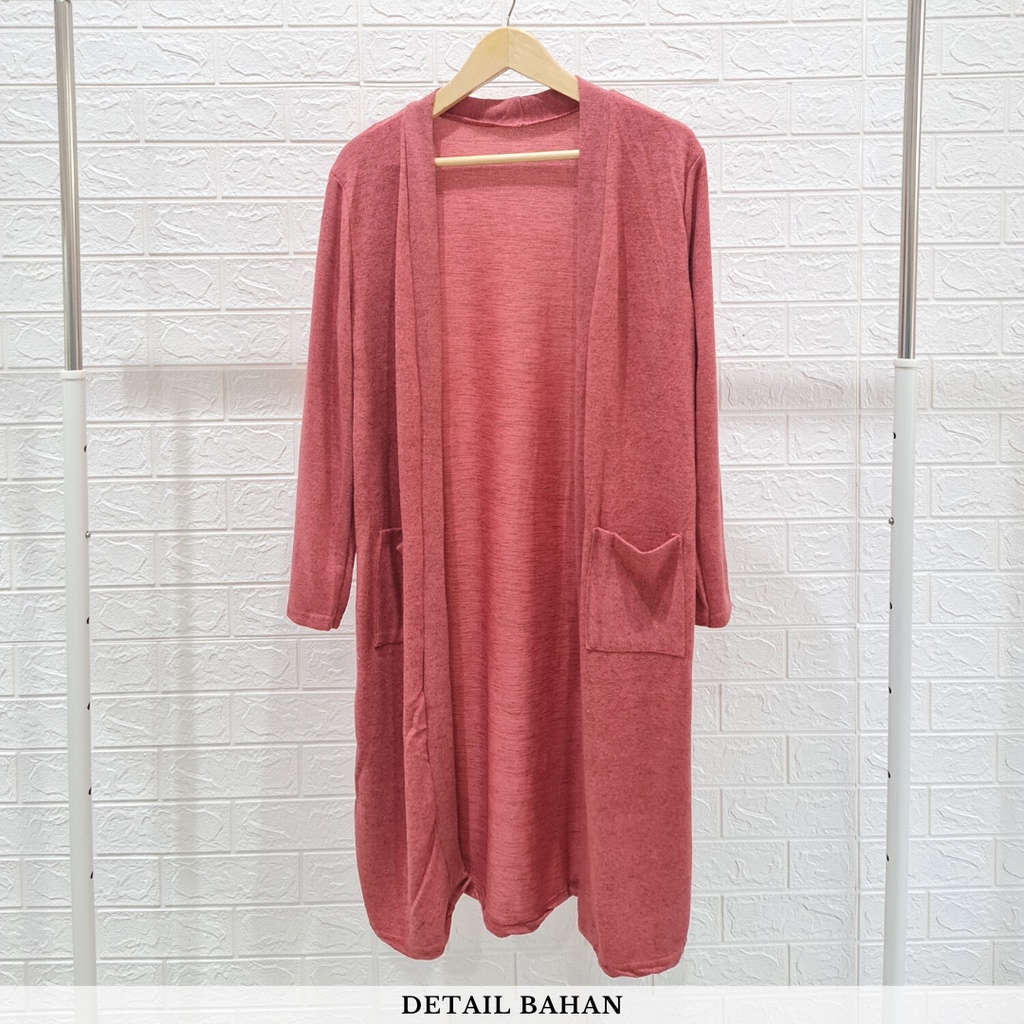 3170 bia knit long vest