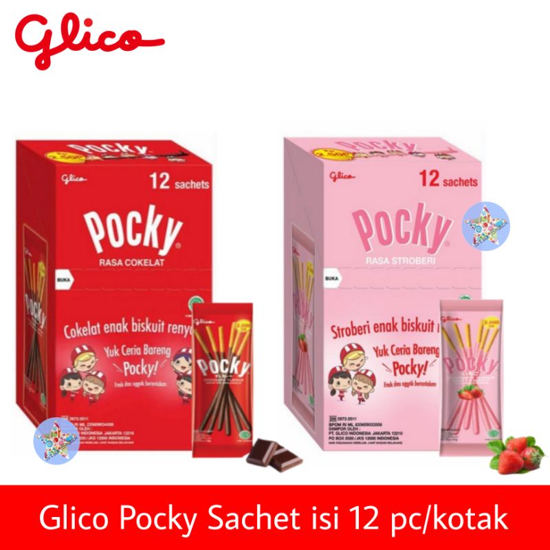 

Glico Pocky Sachet Stik Biskuit isi 12 pc/kotak