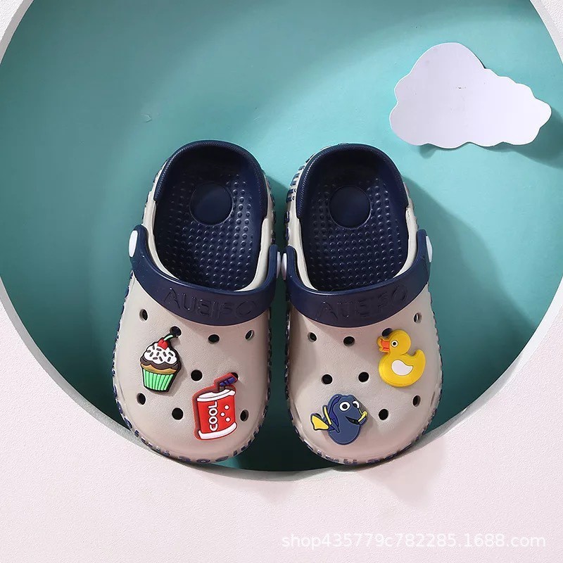 Hnk Sandal Cross Ringan Anak | Sandal Anak Laki - Laki | Kids Crocs Patterns