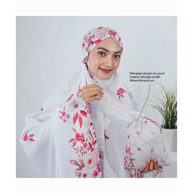 Paket Mukena Al-Qur'an Tasbih Eksklusif Warna Pink