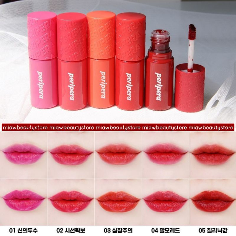 Original Korea 🇰🇷 PERIPERA ink tattoo liptint / Tato lip tint