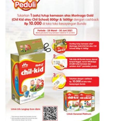 

Trendy Chilkid Chilschool 800 1600 gr Morinaga peduli
