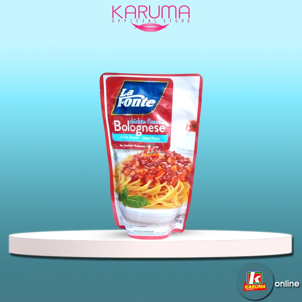 

La Fonte Bolognese Sauce Sphagetti Rasa Ayam 290gr
