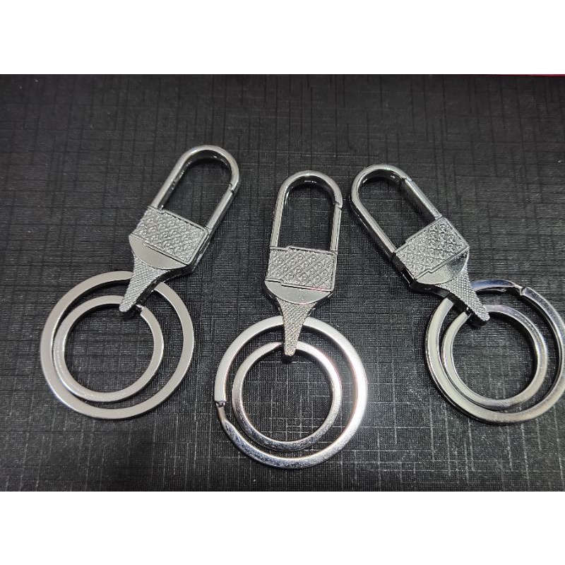 Gantungan kunci atau Pengait tas ring stainless