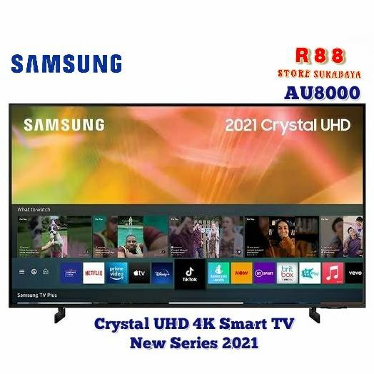 TV SAMSUNG 50 INCH SMART TV UHD 4K UA50AU8000 | AU8000 DIGITAL TV 2021