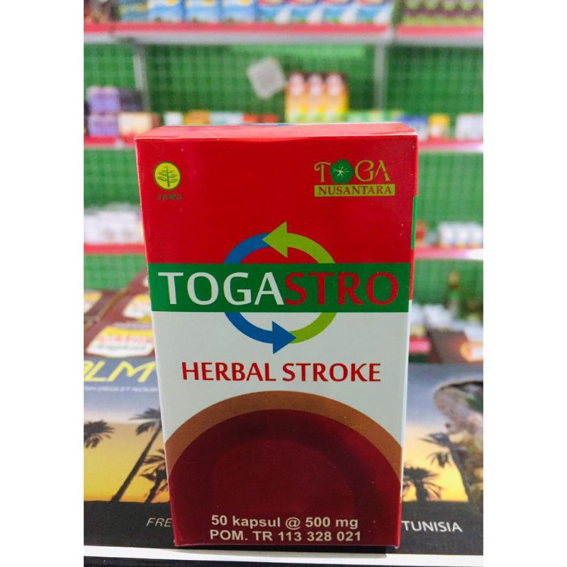 Kapsul TOGASTRO - Toga Nusantara Obat Stroke Stroke Herbal Penurun Tekanan Darah Tinggi Asam Urat