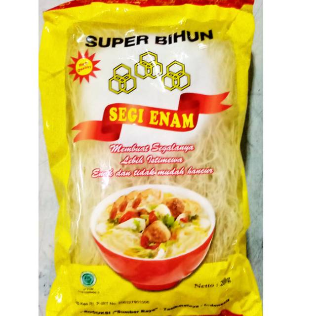 

Super Bihun Segi Enam 200gr