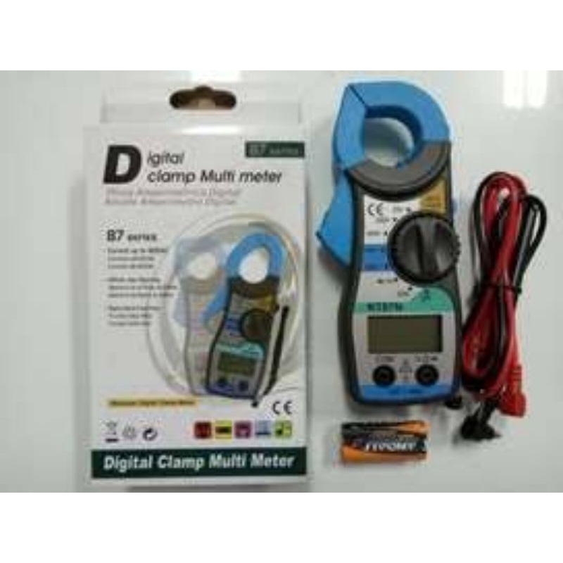 Tang Ampere Digital Clamp Meter MT87 Nankai