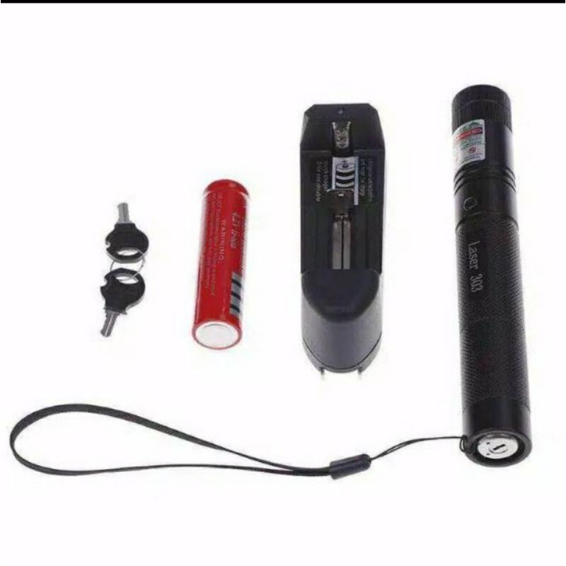 Green Laser Pointer 303 / Laser Hijau 4 Warna / Laser 303