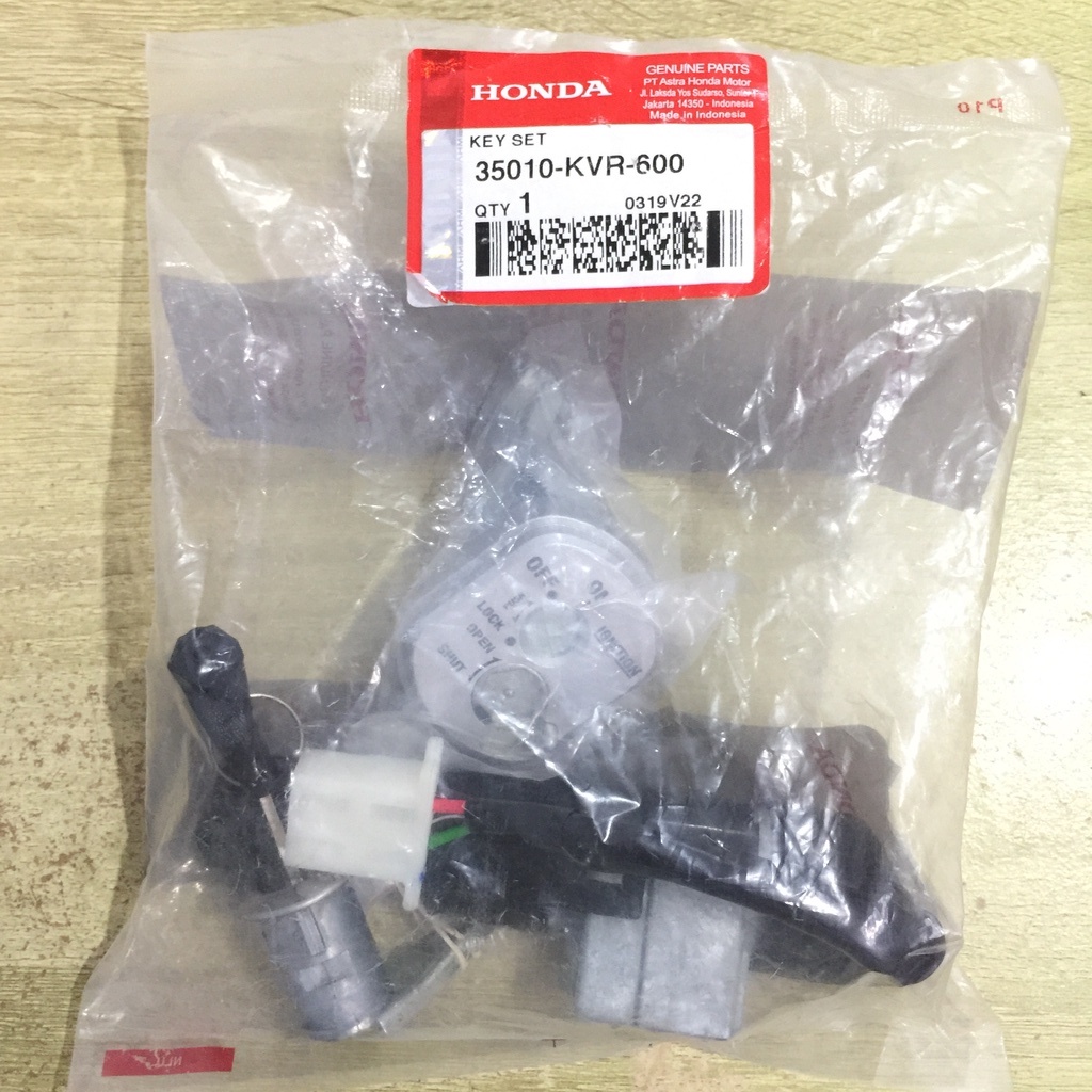 Kunci Kontak Key Set REVO 100 KVR ORI AHM 35010KVR600