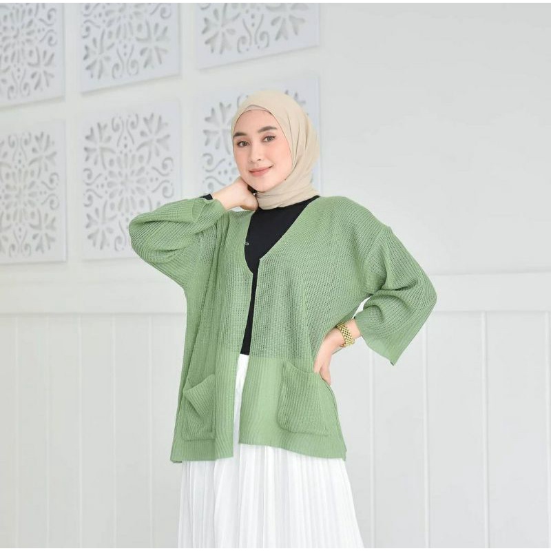 LOOCY CARDY 12 GET / Lavella Cardigan Rajut Oversize / Cardigan Terbaru / Kardigan Wanita Rajut