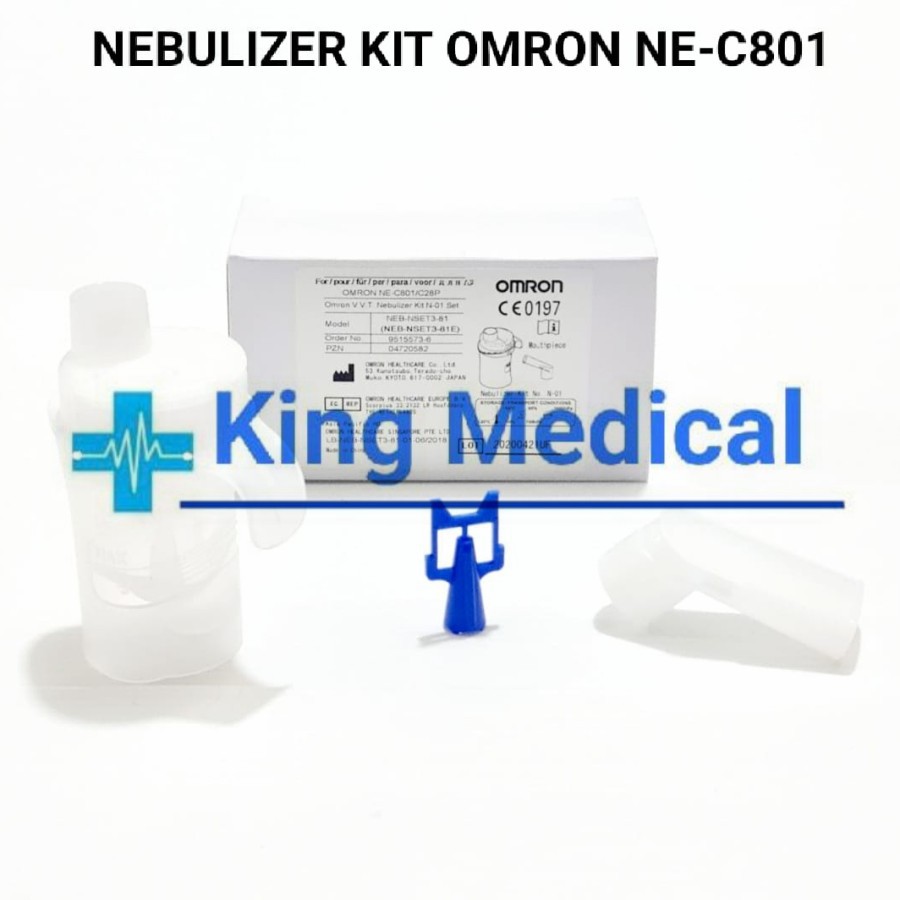 Nebulizer Kit Set Original for Omron NE C801/NE C801KD