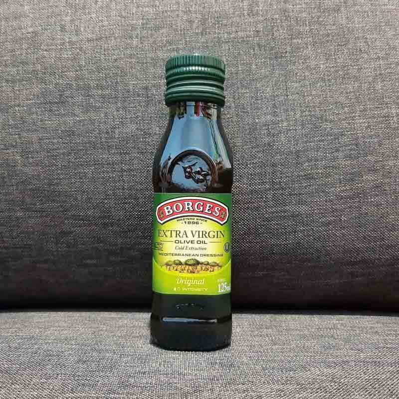 Extra Virgin Olive Oil BORGES-Minyak Zaitun BORGES original 125 ml.