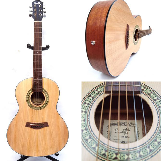Gitar Akustik 3/4 Cowboy Gw-36Na Original - Paket A