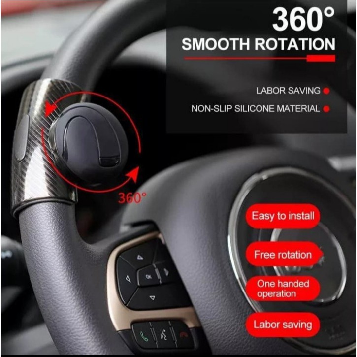 Knob Setir Mobil/Universal Steering Wheel Knob/Power Handle Stir Mobil