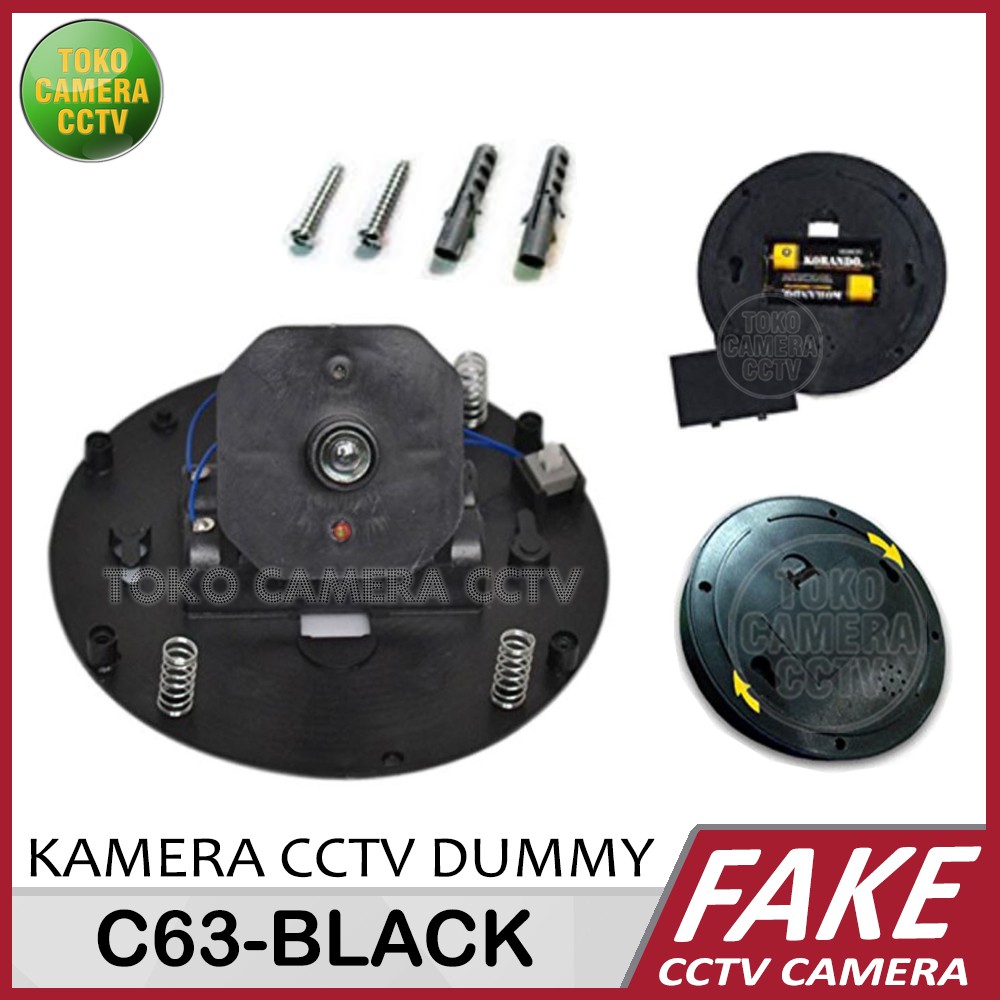 KAMERA CCTV PALSU / CCTV DUMMY INDOOR LED