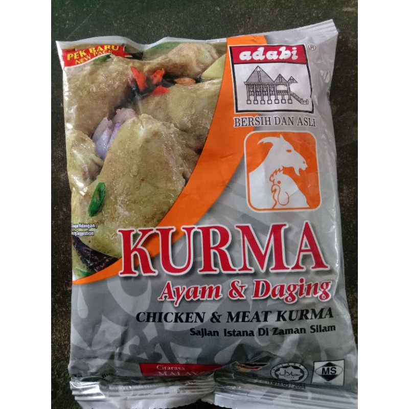 

Bumbu serbuk/Kari Ikan/ Kari Ayam/ Perancah Sup/Adabi/ 250gr