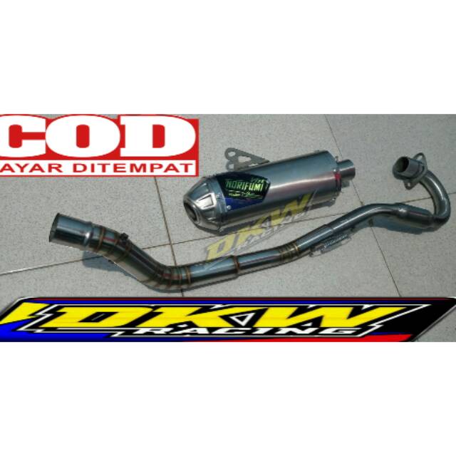 Knalpot racing norifumi untuk crf 150 L