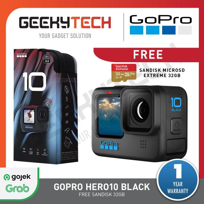 GoPro Hero 10 Black / Go Pro Hero10 Black / GoPro Hero10 - GARANSI TAM