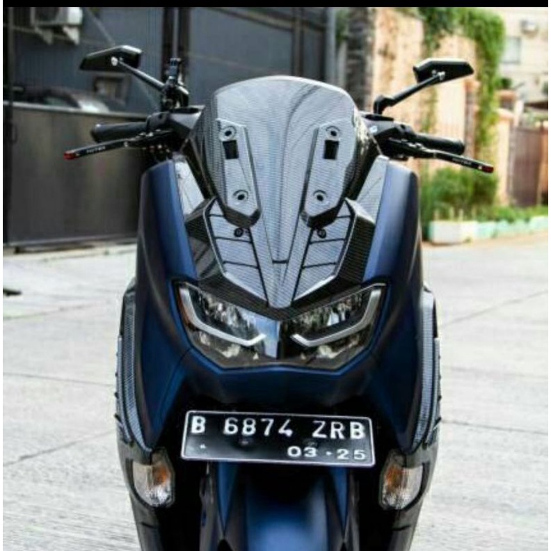 COVER CARBON TAMENG DEPAN ALL NEW N MAX 2020 NEMO